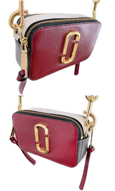 MARC JACOBS マークジェイコブス ザ スナップショット カメラバッグ 中古 M0012007-598 THE SNAPSHOT レッド 赤 ミニ ショルダーバッグ