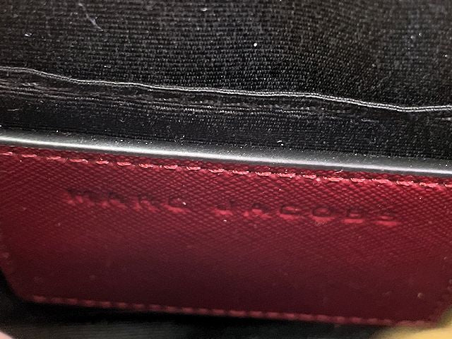 MARC JACOBS マークジェイコブス ザ スナップショット カメラバッグ 中古 M0012007-598 THE SNAPSHOT レッド 赤 ミニ ショルダーバッグ