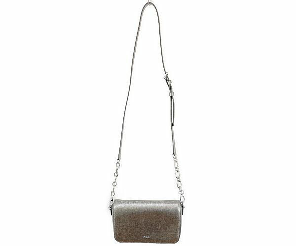 LAUREN RALPH LAUREN RLL ローレン ラルフローレン ショルダーバッグ 中古 シルバー 鞄 ブランド おしゃれ レディース