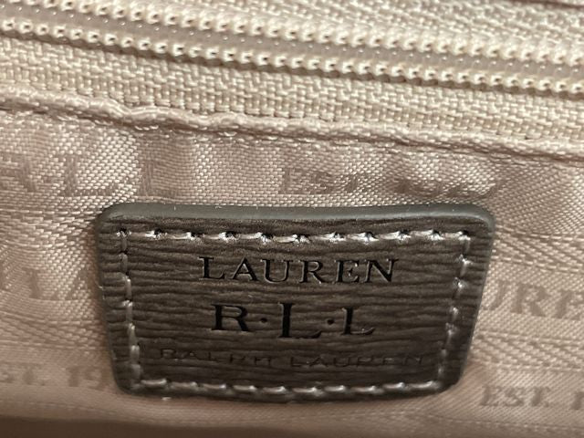 LAUREN RALPH LAUREN RLL ローレン ラルフローレン ショルダーバッグ 中古 シルバー 鞄 ブランド おしゃれ レディース