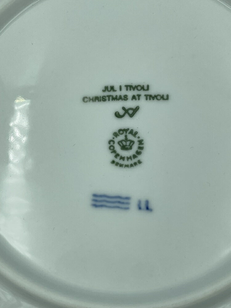 Royal Copenhagen 1990年 イヤープレート 中古 ロイヤルコペンハーゲン 洋食器 インテリア おしゃれ