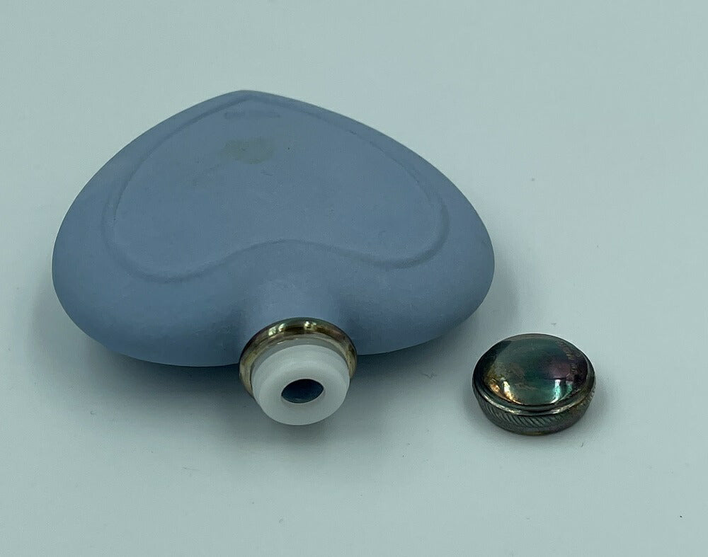 Wedgwood ジャスパー パフューム ボトル 中古 ウェッジウッド 香水 ハート キューピット 希少 アンティーク