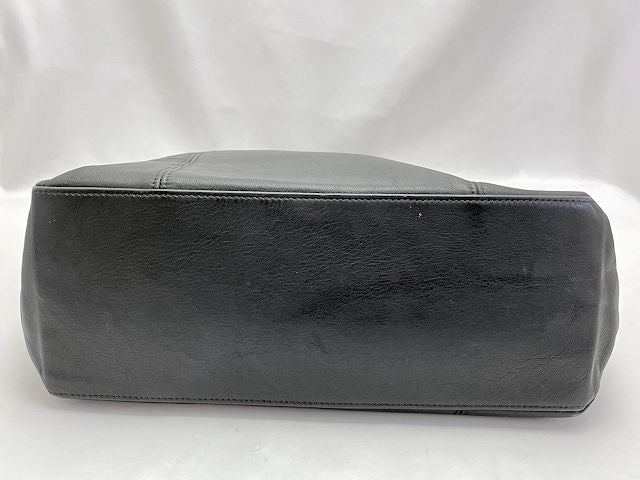 COACH コーチ レザー トートバッグ 中古 送料無 4066 ブラック 黒 鞄 オールドコーチ ブランド シンプル