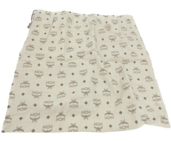 MCM/エムシーエム ロゴグラム ハンドバッグ 中古 ブラック 黒 鞄 レディース