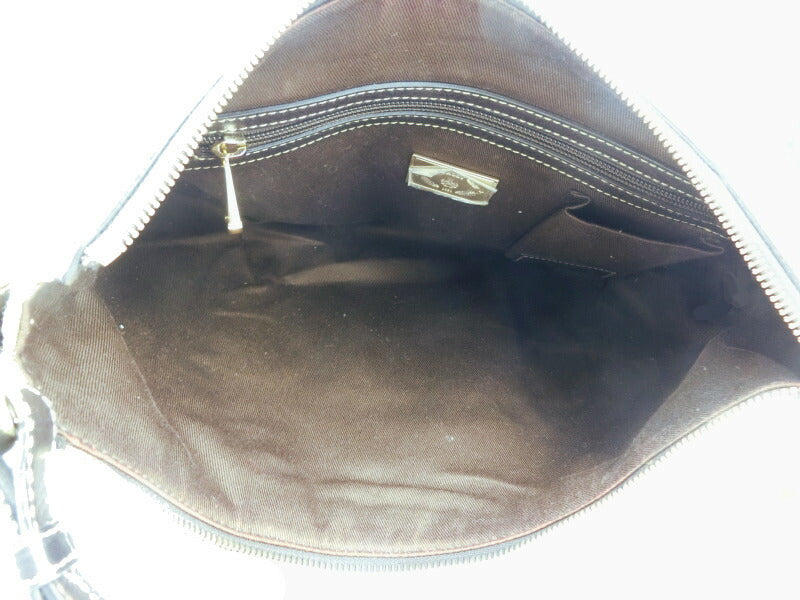 BALLY/バリー キャンバス ロゴ ワンショルダーバッグ 中古 セミショルダー ベージュ ブラウン 茶 レディース 鞄