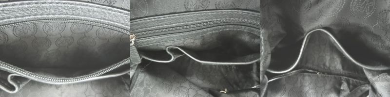 MICHAEL KORS マイケルコース 2way セミショルダーバッグ 中古 レザー ハンドバッグ ブラック レディース 黒 鞄