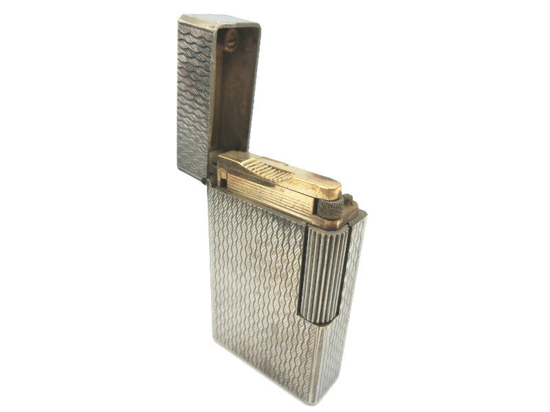 S.T.Dupont エス テー デュポン ライン1 ガスライター 中古 シルバー 銀色 ブランド