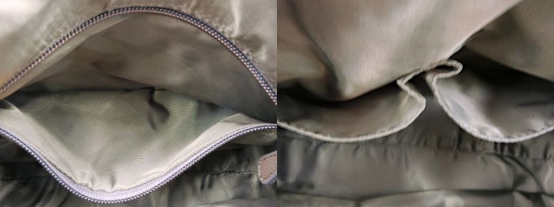 russet ラシット ナイロン ショルダーバッグ 中古 ブラウン 茶 ロゴ レディース 鞄 カジュアル