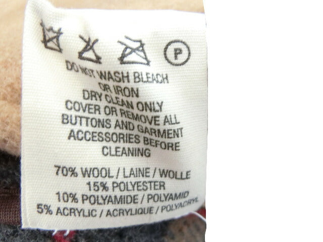 LONDON TRADITION ロンドントラディション ダッフルコート 34 中古 キャメル ブラウン 茶 メンズ ウール カジュアル Mサイズ 冬物