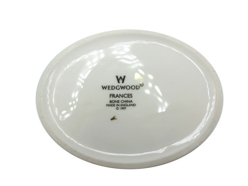 Wedgwood FRANCES シュガーポット 中古 ウェッジウッド フランシス 洋食器 陶磁器 ボーンチャイナ
