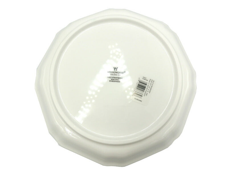 Wedgwood ワイルドストロベリー オクタゴナルディッシュ 中皿 24 中古 ウェッジウッド 洋食器 陶磁器 八角形皿