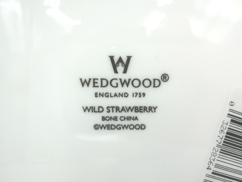 Wedgwood ワイルドストロベリー オクタゴナルディッシュ 中皿 24 中古 ウェッジウッド 洋食器 陶磁器 八角形皿