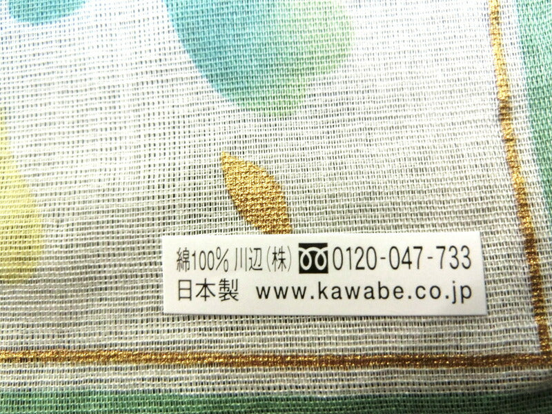 未使用 LANVIN COLLECTION ガーゼハンカチ 花柄 50 中古 ランバンコレクション ファッション小物 ユニセックス