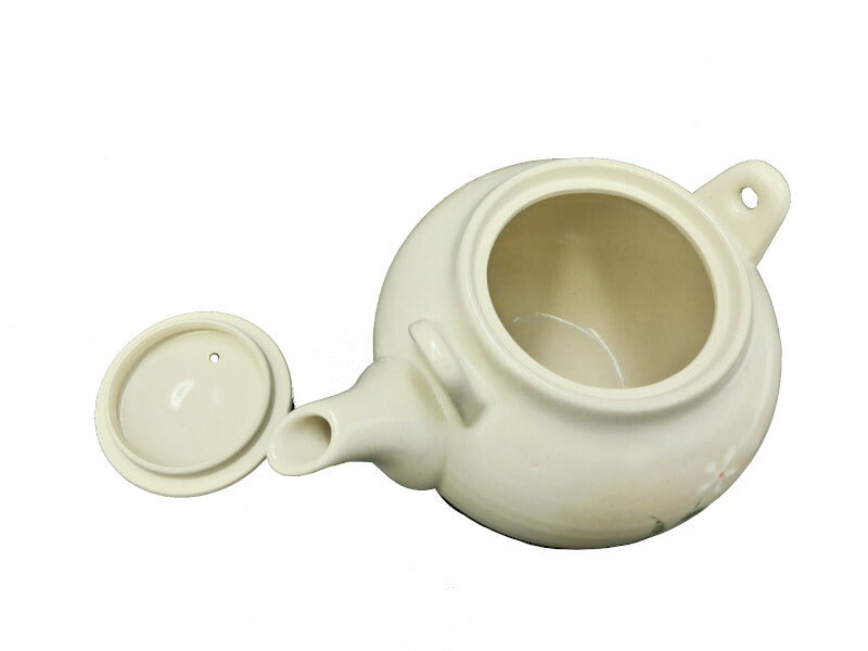未使用 たち吉 土瓶 小花 中古 橘吉 お茶 和食器 急須