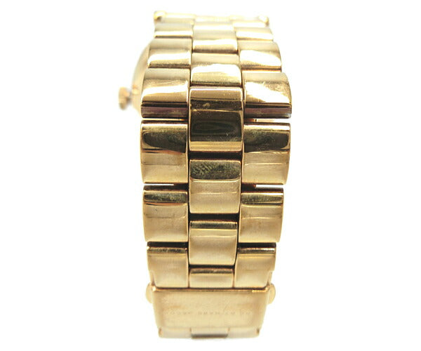 MARC BY MARC JACOBS マークバイマークジェイコブス クォーツ 腕時計 MBM3244 中古 ピンクゴールド ホワイト アナログ レディース ブランド