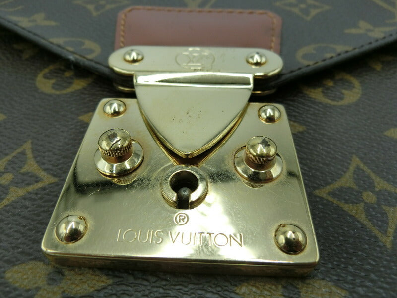 LOUIS VUITTON モノグラム モンソー ハンドバッグ M51185 中古 ルイヴィトン ファッション おしゃれ 鞄