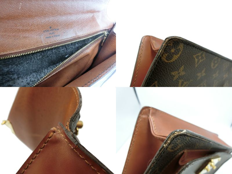 LOUIS VUITTON モノグラム モンソー ハンドバッグ M51185 中古 ルイヴィトン ファッション おしゃれ 鞄