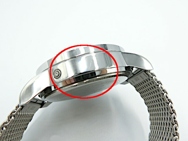 SHARK シャーク SPORT WATCH RS011L クロノグラフ 腕時計 中古 クォーツ メンズ ブラック シルバー アナログ