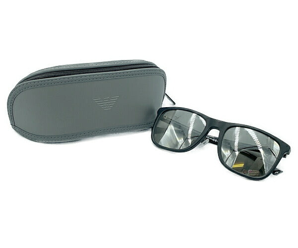 EMPORIO ARMANI エンポリオアルマーニ EA4131D サングラス 中古 ミラー ブラック メンズ ブランド おしゃれ