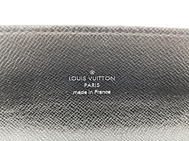 LOUIS VUITTON ルイヴィトン ダミエグラフィット ポルトフォイユ アコルディオン N60023 中古 TH4059 二つ折り長財布 ウォレット メンズ ブランド おしゃれ