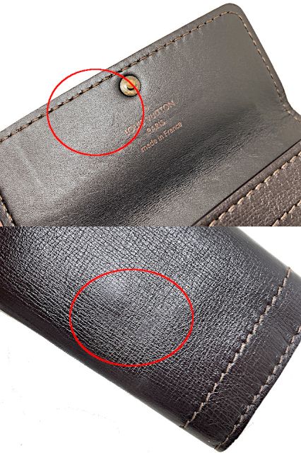 LOUIS VUITTON ルイヴィトン ユタ ミュルティクレ M95539 中古 CT5100 6連 キーケース レザー 本革 メンズ ブランド