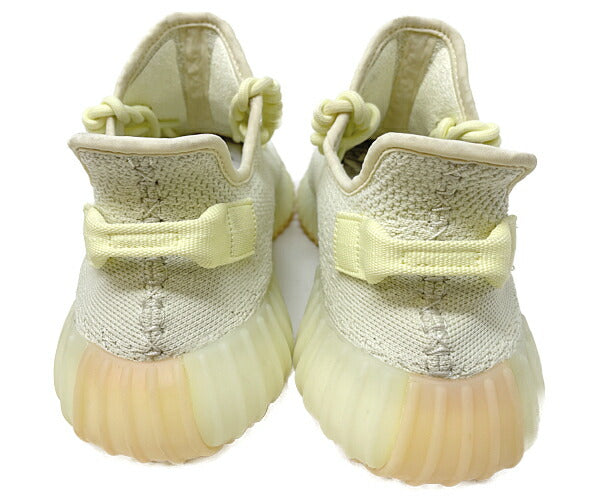adidas アディダス YEEZY BOOST 350 V2 BUTTER 27cm 中古 F36980 ローカットスニーカー イエロー 黄 メンズ 靴