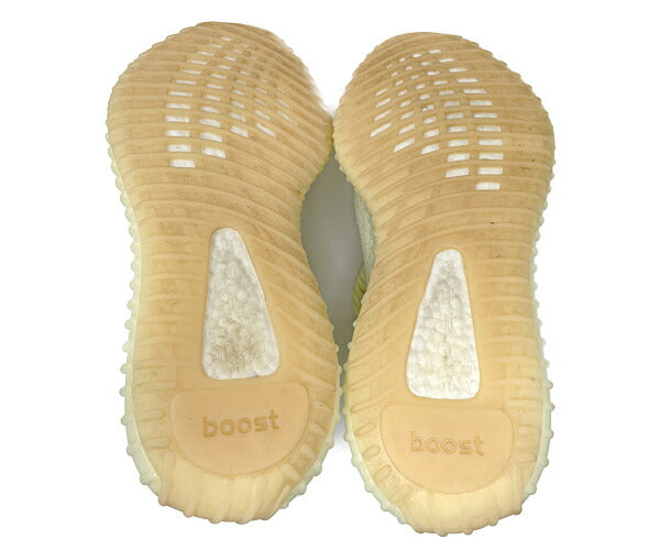 adidas アディダス YEEZY BOOST 350 V2 BUTTER 27cm 中古 F36980 ローカットスニーカー イエロー 黄 メンズ 靴