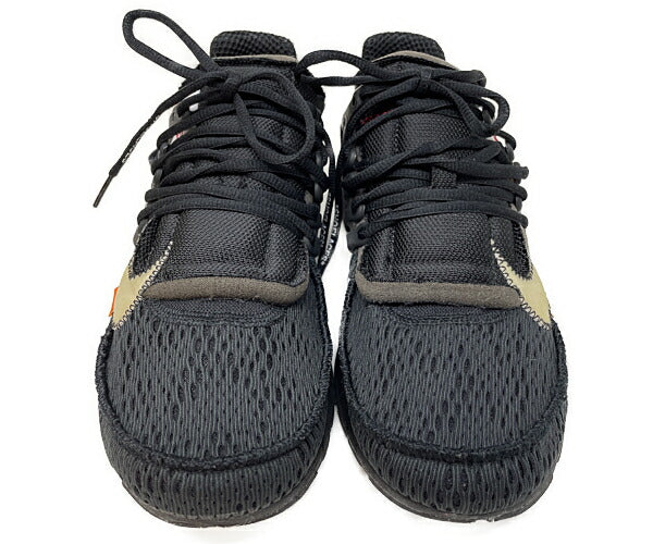 NIKE OFF-WHITE ナイキ オフホワイト AIR PRESTO 27cm 中古 AA3830-002 エアプレスト ローカットスニーカー メンズ ブラック
