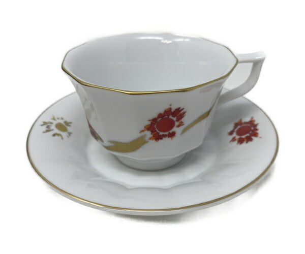 未使用品 Royal Copenhagen 日月天祥富嶽 赤富士 カップ&ソーサー 5客 中古 ロイヤルコペンハーゲン セット 洋食器 ブランド 紅茶 ティー