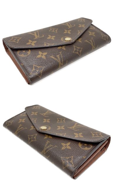 LOUIS VUITTON ルイヴィトン モノグラム ポルトフォイユ サラ M60531 中古 CA0144 二つ折り長財布 ブランド ウォレット ユニセックス