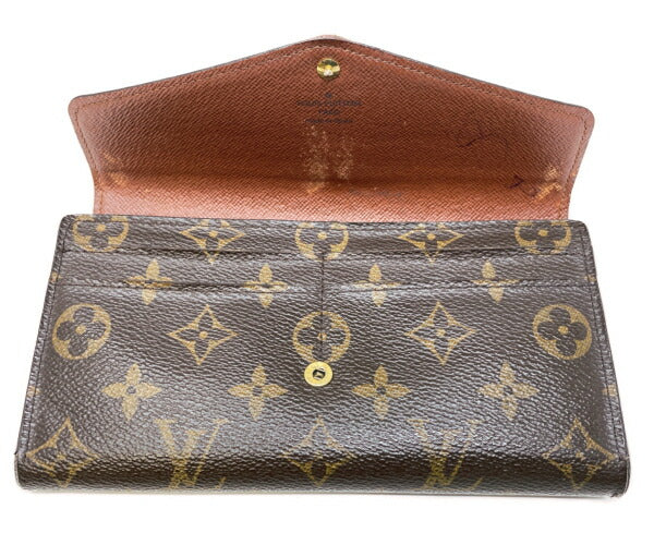 LOUIS VUITTON ルイヴィトン モノグラム ポルトフォイユ サラ M60531 中古 CA0144 二つ折り長財布 ブランド ウォレット ユニセックス