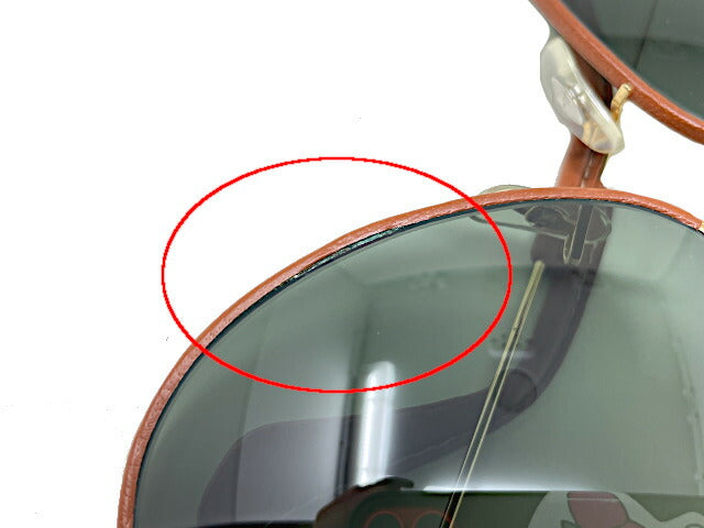 Ray-Ban レイバン OUTDOORSMAN サングラス 中古 アウトドアーズマン ブラウン 茶 レザー ユニセックス メンズ