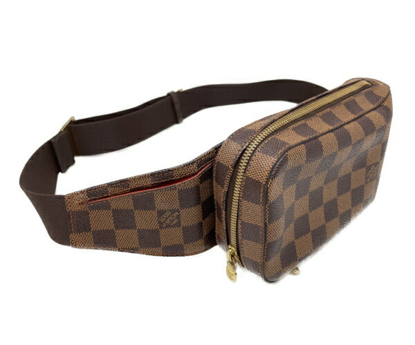 LOUIS VUITTON ルイヴィトン ダミエ ジェロニモス N51994 中古 CA0034 ボディバッグ 鞄 ブランド ユニセックス メンズ