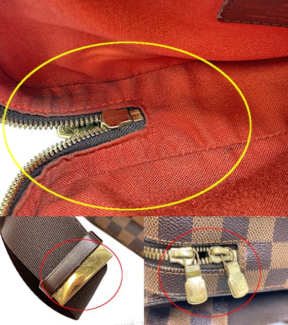 LOUIS VUITTON ルイヴィトン ダミエ ジェロニモス N51994 中古 CA0034 ボディバッグ 鞄 ブランド ユニセックス メンズ