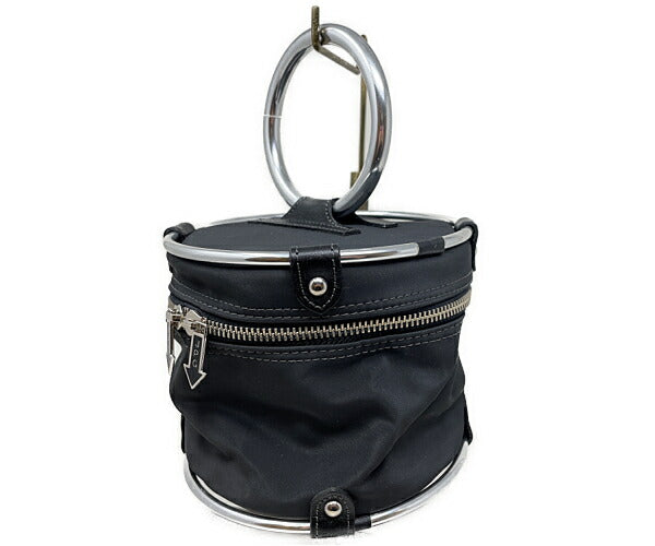 Jean Paul Gaultier ジャンポールゴルチエ バニティ バッグ 中古 ポーチ ハンドバッグ ミニ 小さめ ナイロン レディース ブラック
