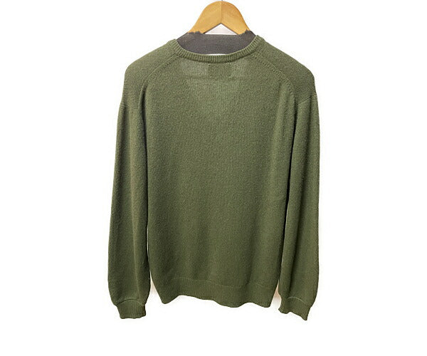 ジョン・レイン カシミヤ 100% セーター 中古 JohnLuing ニット トップス 服 冬 レディース Vネック