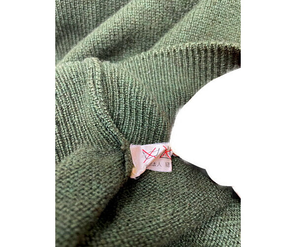 ジョン・レイン カシミヤ 100% セーター 中古 JohnLuing ニット トップス 服 冬 レディース Vネック