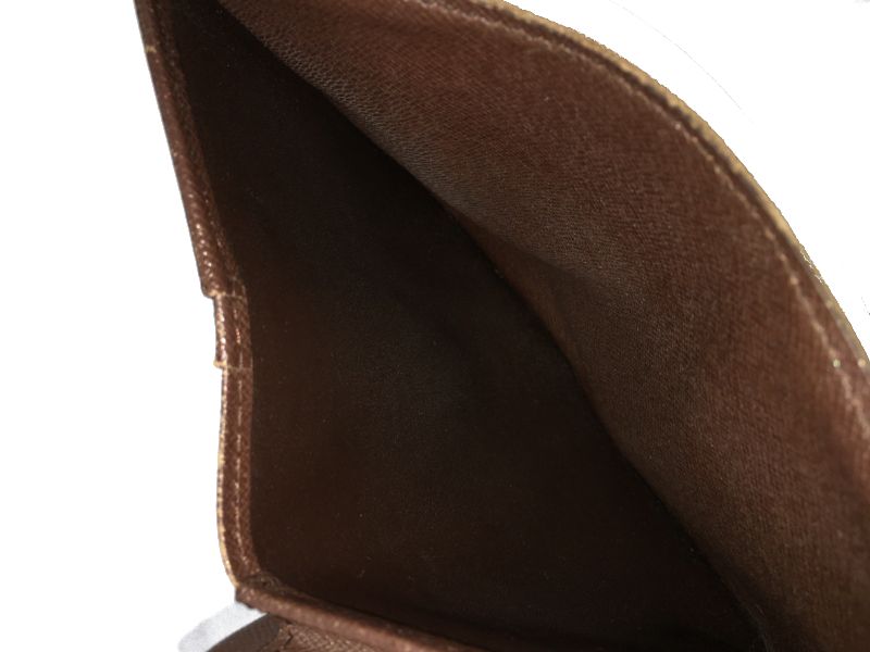 LouisVuitton ダミエ ポルトフォイユトレゾール N61736 中古 ルイヴィトン ブランド コンパクト財布 小物 服飾