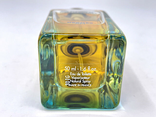 HERMES エルメス UN JARDIN EN MEDITERRANEE オーデトワレ 50ml 中古 地中海の底 2003年 限定品 レア フレグランス 香水 レディース
