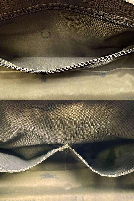 LONGCHAMP ロンシャン レザー ハンドバッグ 中古 ブラック 黒 レディース 鞄 ブランド 小さめ ミニ おしゃれ