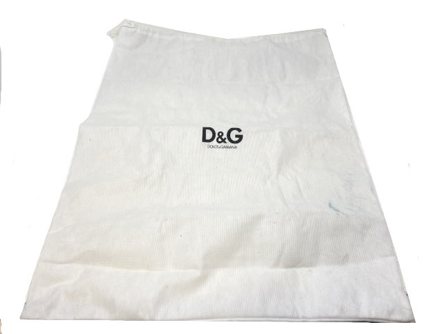 DOLCE & GABBANA ドルチェ&ガッバーナ レザー トートバッグ 中古 ブラウン 茶 鞄 レディース ブランド