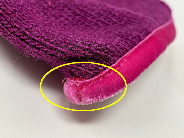 Blugirl ブルーガール ラビットファー カーディガン 38 中古 Sサイズ パープル ピンク レディース 冬物 ウール ブランド