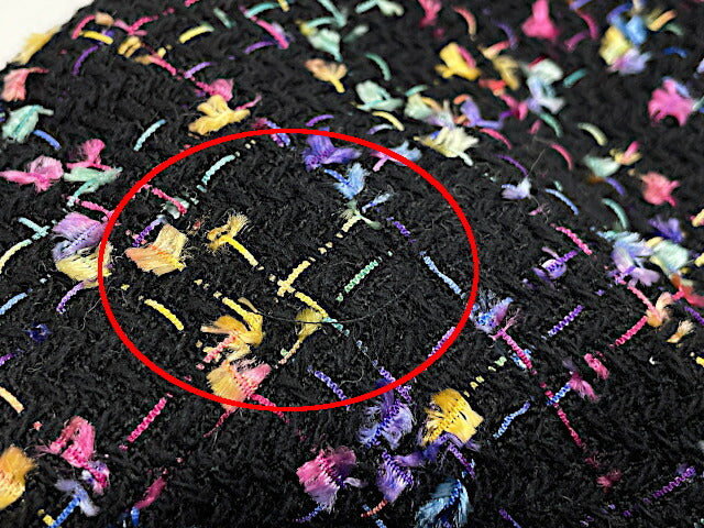 TOCCA トッカ ツイード ワンピース 2 中古 Mサイズ ノースリーブ ブラック レディース ブランド おしゃれ