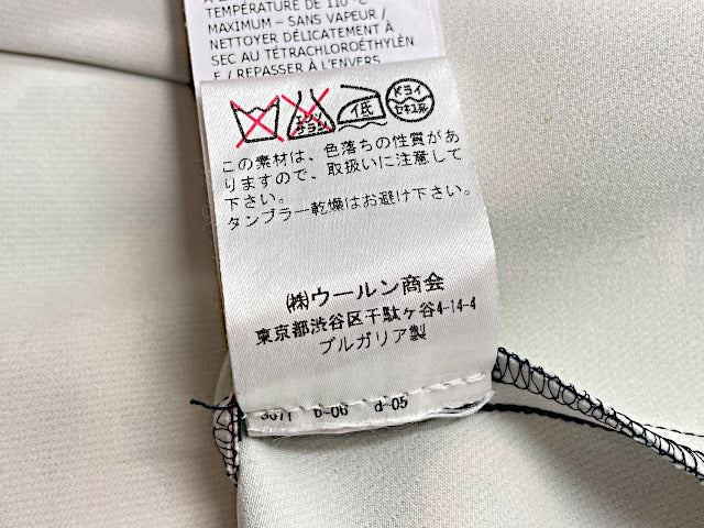 Blugirl ブルーガール フレア ワンピース 40 中古 Mサイズ 花柄 フラワー ブラック レディース ブランド おしゃれ