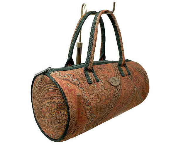 ETRO エトロ ハンドバッグ 中古 ペイズリー ブラウン 茶 ミニ ブランド 鞄 おしゃれ レディース