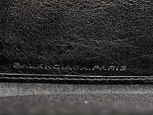 BALENCIAGA バレンシアガ クラシックコンチネンタル レザー ラウンドファスナー 長財布 中古 235036・1000・531053 ブラック 黒 メンズ ブランド ウォレット