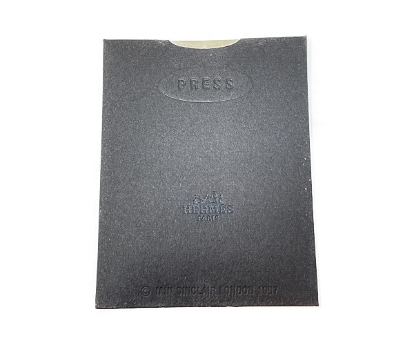 HERMES エルメス ランプ ド ポッシュ ポケットライト 中古 カードケース カーフレザー オレンジ ブランド 携帯ライト