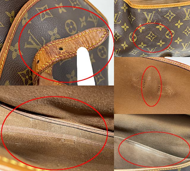 LOUIS VUITTON ルイヴィトン モノグラム ソミュール30 M42256 中古 AR0921 ショルダーバッグ ブラウン 茶 鞄 ブランド ユニセックス