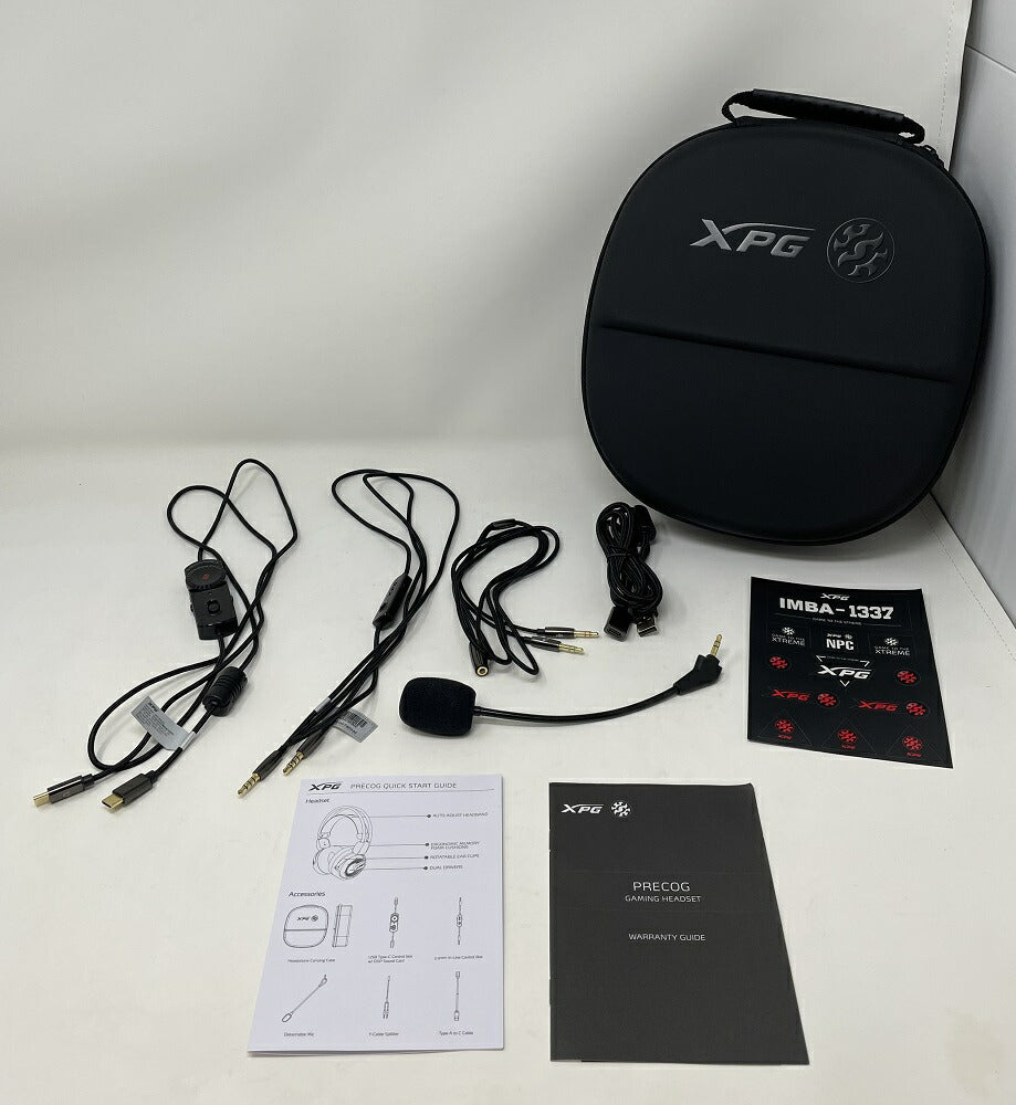 XPG ゲーミング ヘッドセット 中古 ヘッドフォン マイク ゲーム ハイレゾ 曲 かっこいい