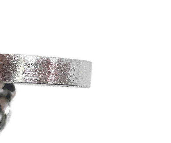 GUCCI グッチ インターロッキングG シルバー925 ネックレス 中古 1561FI アクセサリー ジュエリー メンズ GG ダブルG 銀 ブランド
